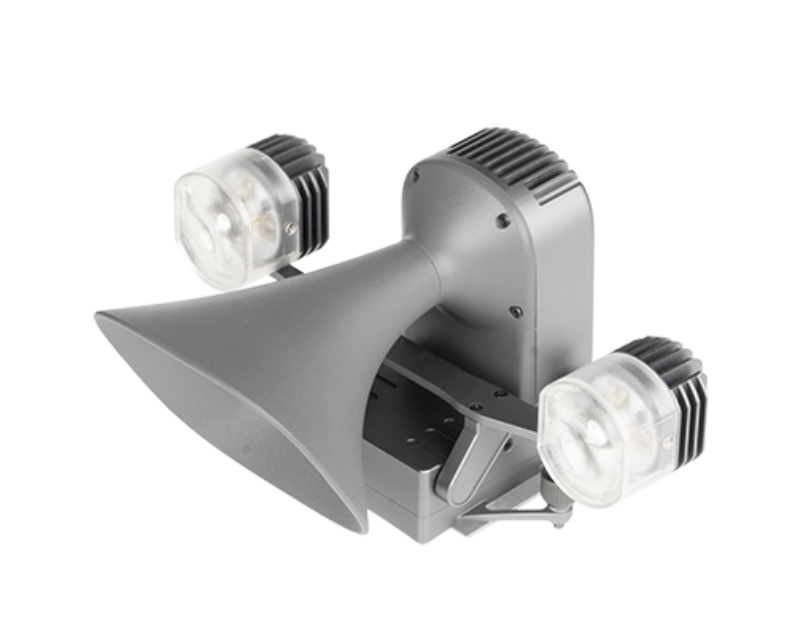 DU4 Loudspeaker And Spotlight Combo integrates megaphone