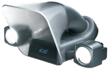 LP20  3D/3TD Searchlight and Broadcasting System